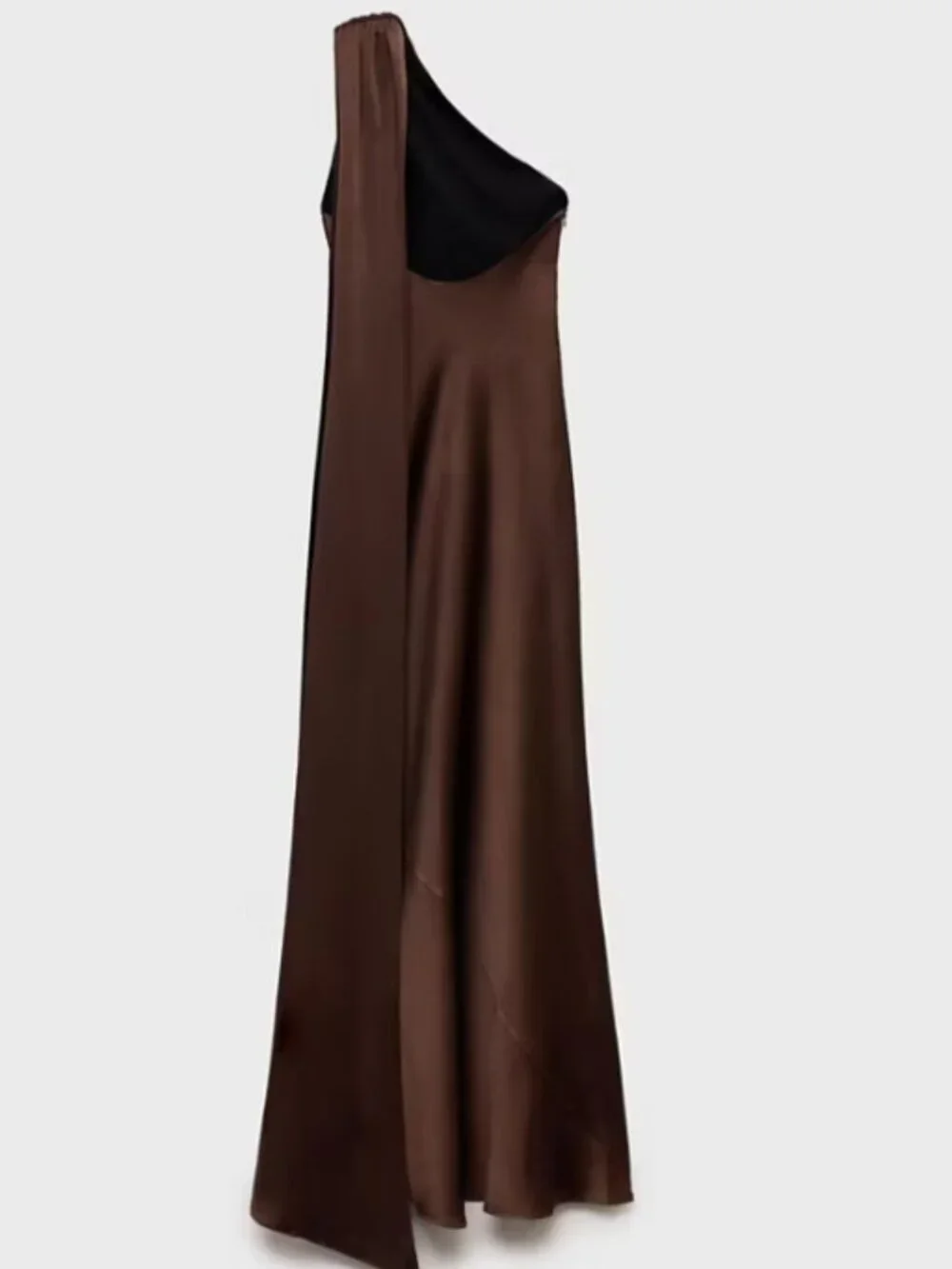 asymmetrical bow neck dress bow-neck from Mango Backless Dresses | Shop Color:Black & White Garment Type: SWEATERS Shoulder dress 5% Elastane) Worn length